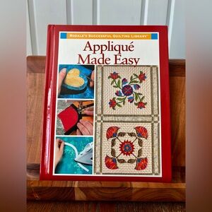 Appliqué Made Easy Rodale’s Successful Quilting Library 1998 Hardcover Book